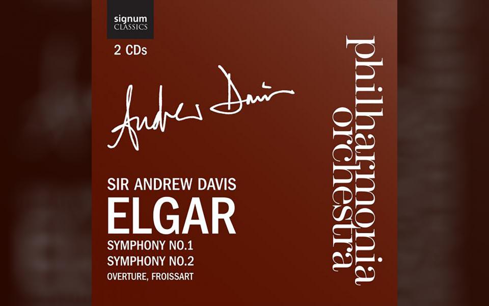 Elgar Symphonies No. 1 & 2 CD cover