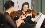 Philharmonia string players