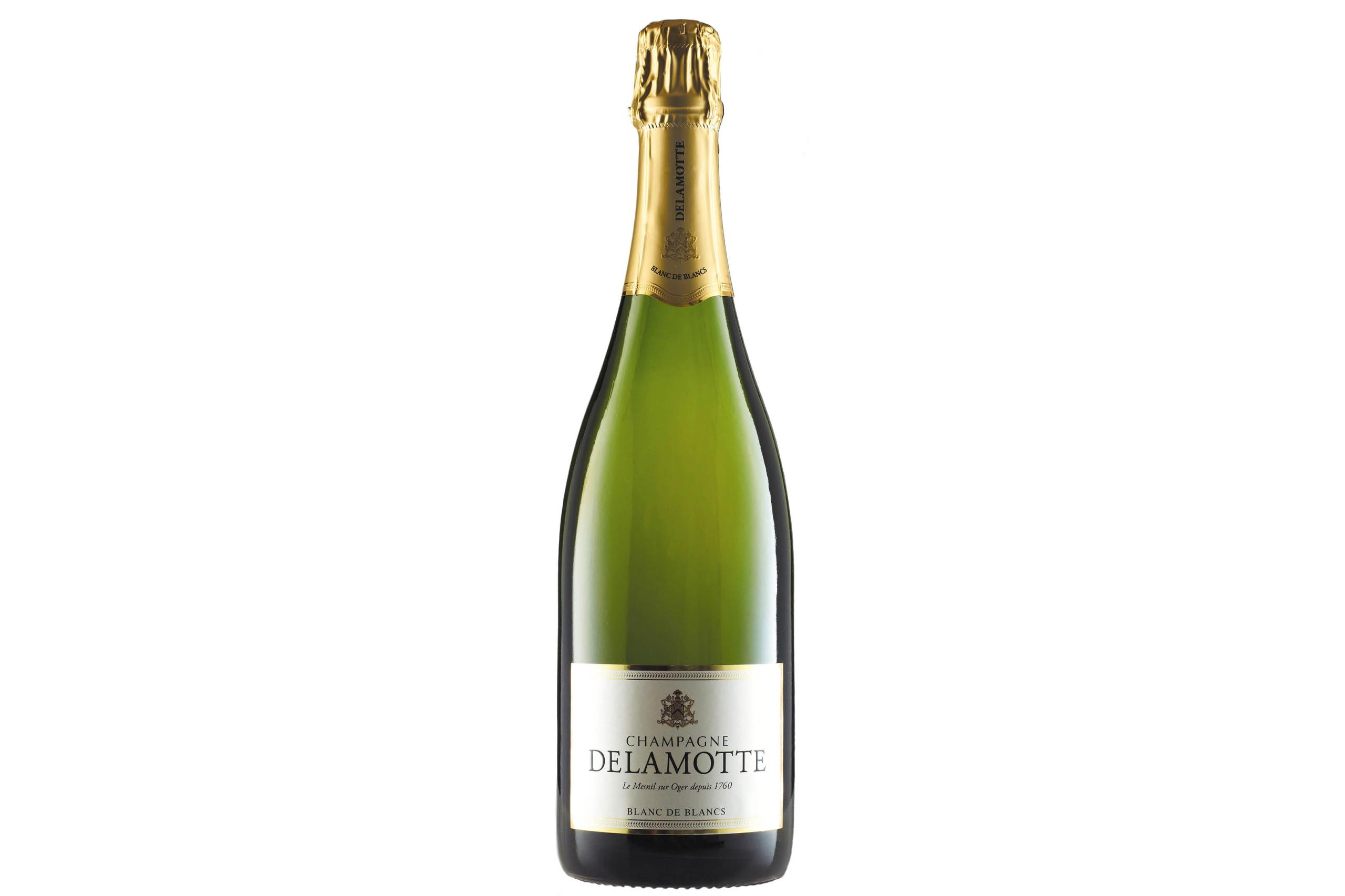 Corney and Barrow - Champagne Delamotte (website) Delamotte Blanc de Blancs NV Champagne Bottle