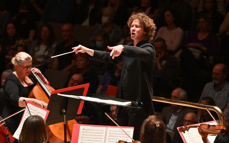 230518 Santtu-Matias Rouvali credit Mark Allan Santtu-Matias Rouvali conducting the Philharmonia