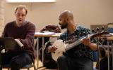 Soumik Datta in a creative session with the Philharmonia